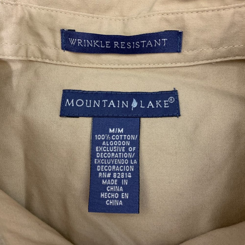 Mountain Lake Medium Halloween Blouse Button Front - Picture 6 of 6